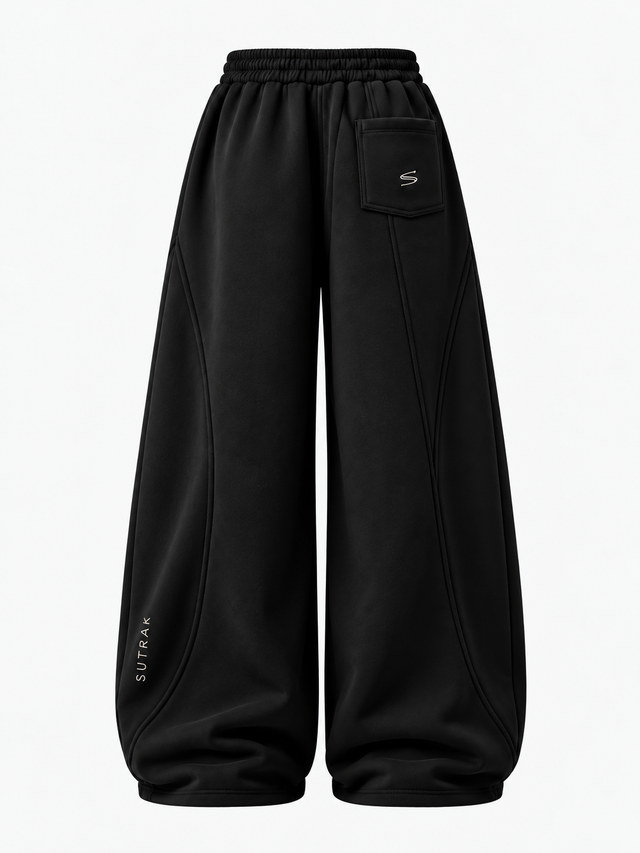 SUTRAK — WIDE FORM SWEATPANTS