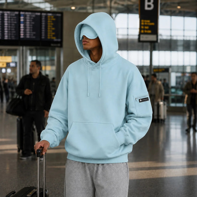 Blue Eye Mask Hoodie