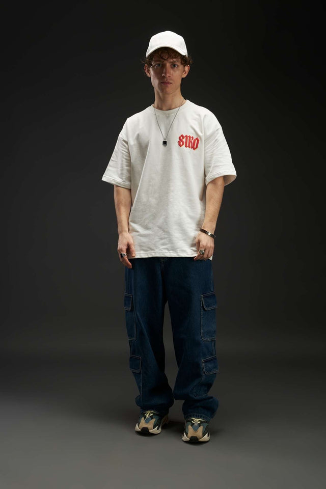 BLOSSOM OFF WHITE TEE
