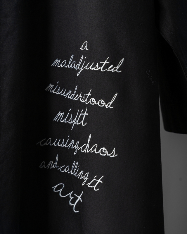 BLACK ARTY SHIRT