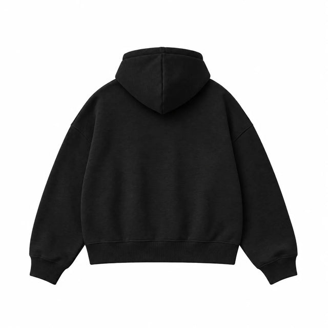 Frost Clasp Hoodie Black