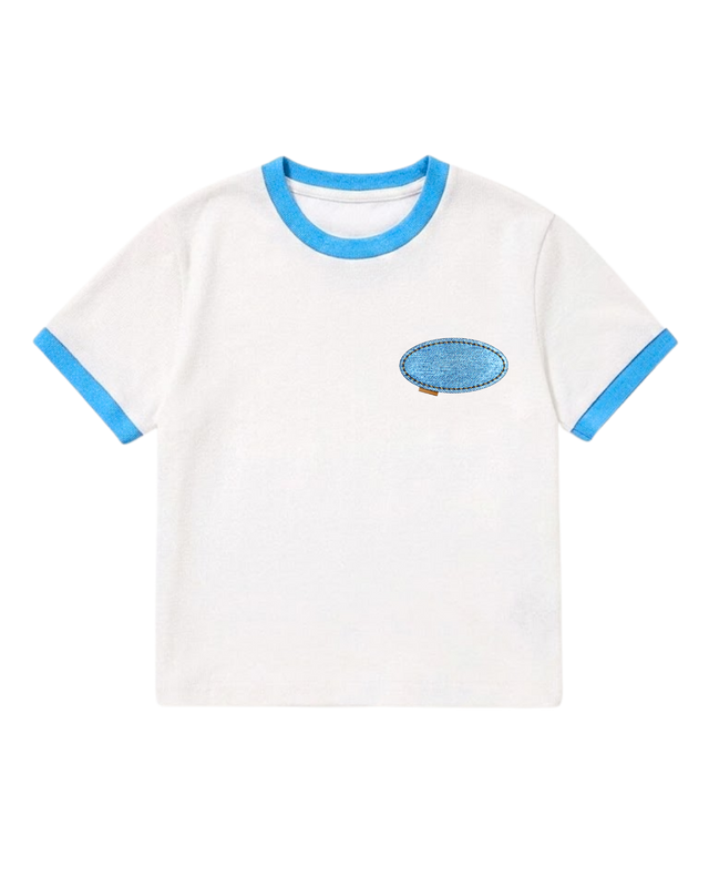 PATCH RINGER TEE - CORE 002