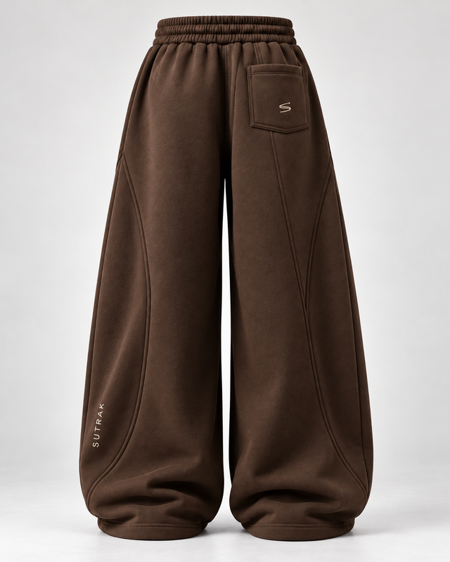 SUTRAK — WIDE FORM SWEATPANTS