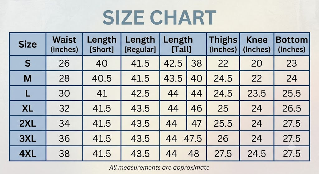 Size Guide