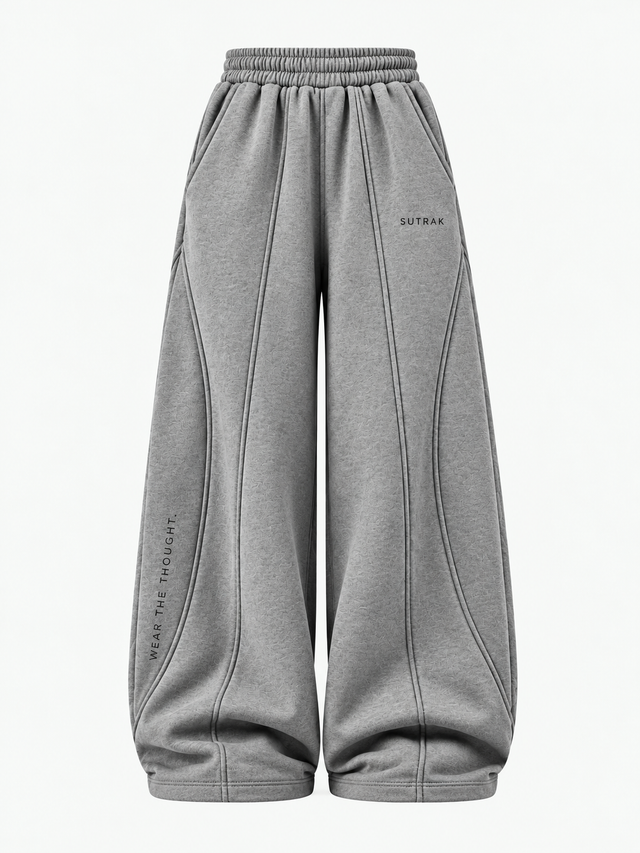 SUTRAK — WIDE FORM SWEATPANTS