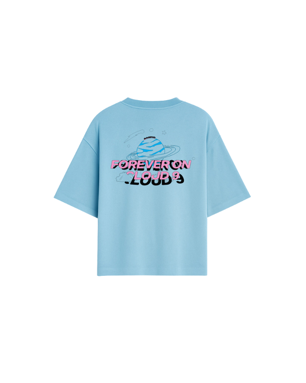 CLOUD 9 TSHIRT SKY BLUE