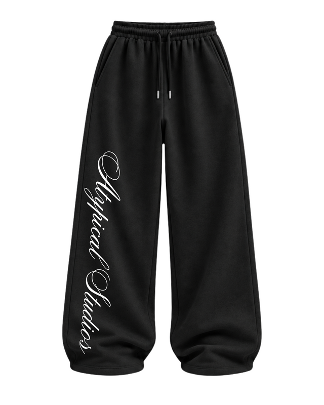 Signature Script Sweatpants Black