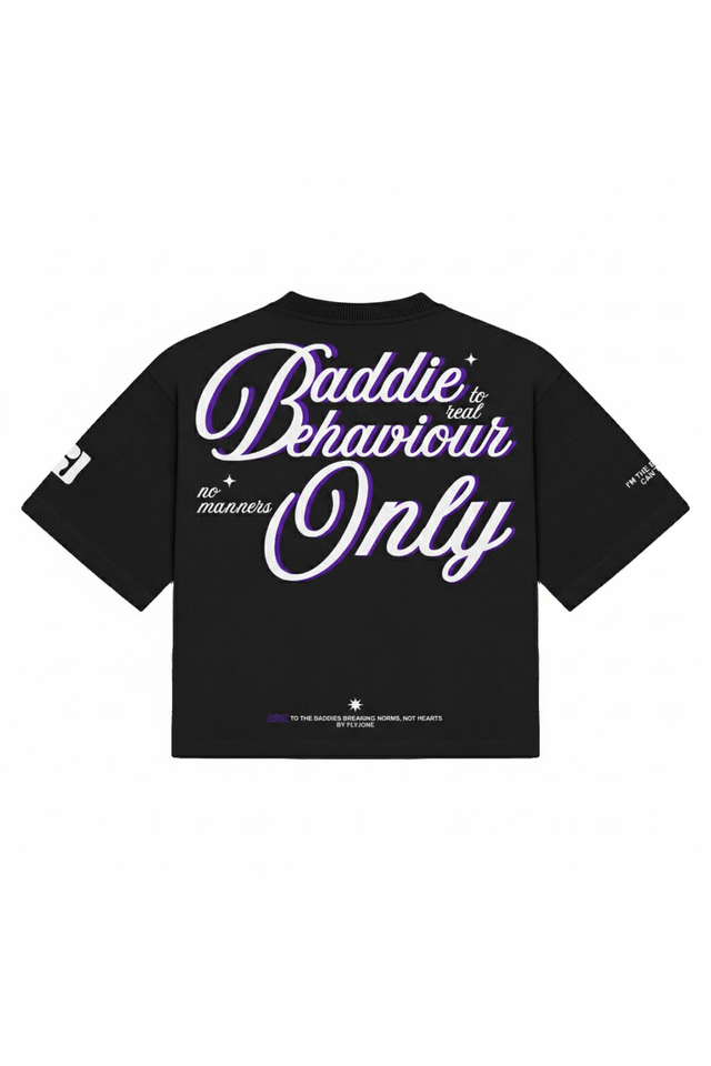 Baddie Behaviour Oversized T-Shirt