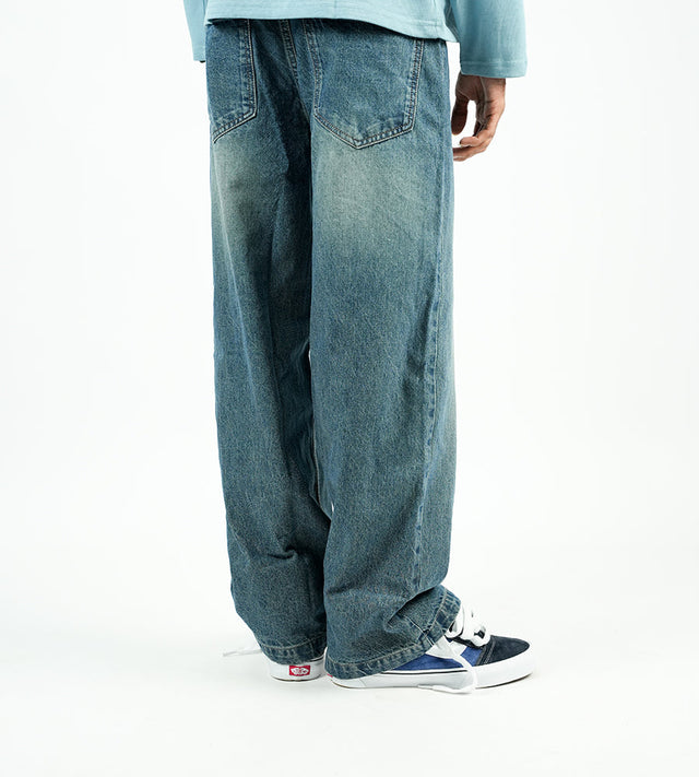 KOREDG DENIM JEANS - DARK BLUE