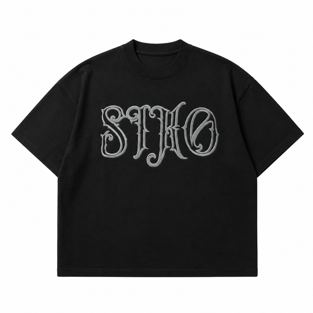 444 BLACK TEE