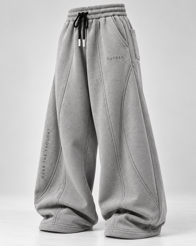 SUTRAK — WIDE FORM SWEATPANTS