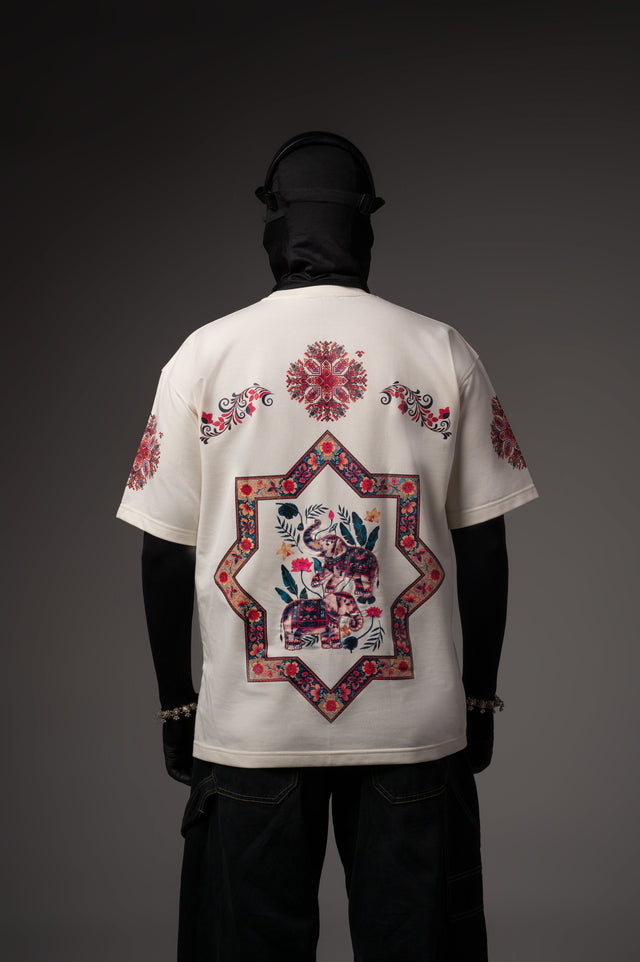 Elephant Hand Work T-shirt