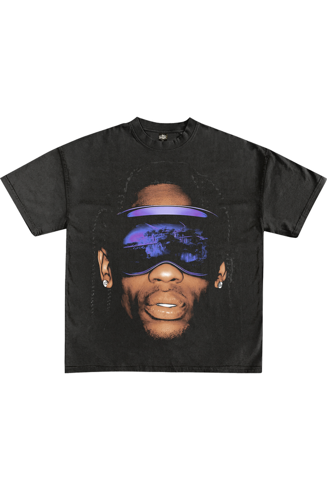 ASTRO BIG FACE VINTAGE HEAVYWEIGHT GRAPHIC T-SHIRT