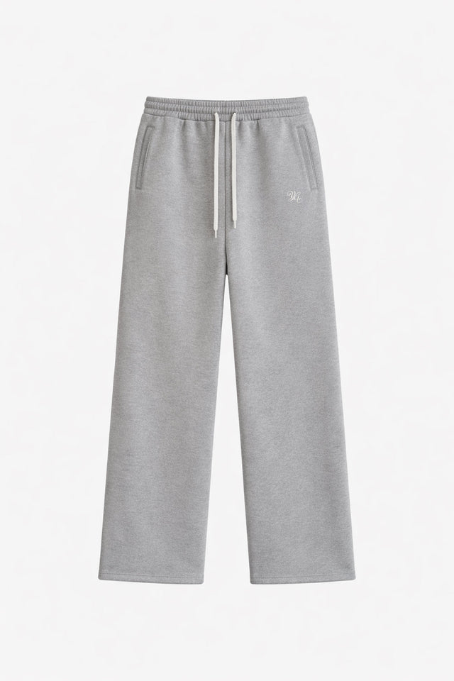FLARED SWEATPANTS - GREY