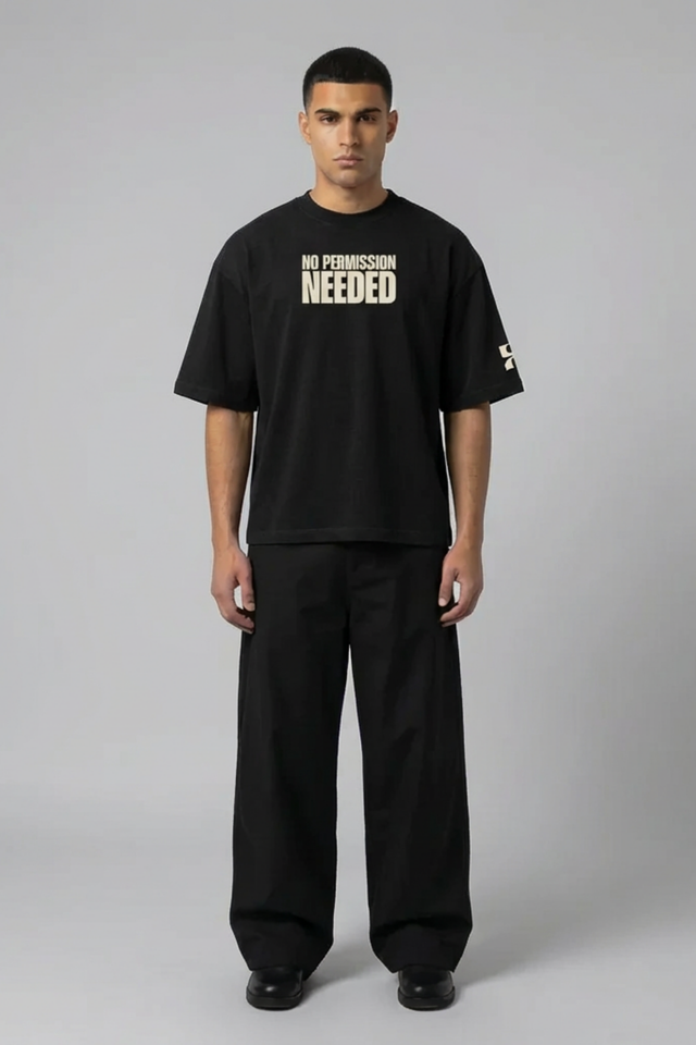 No Permission Oversized T-Shirt