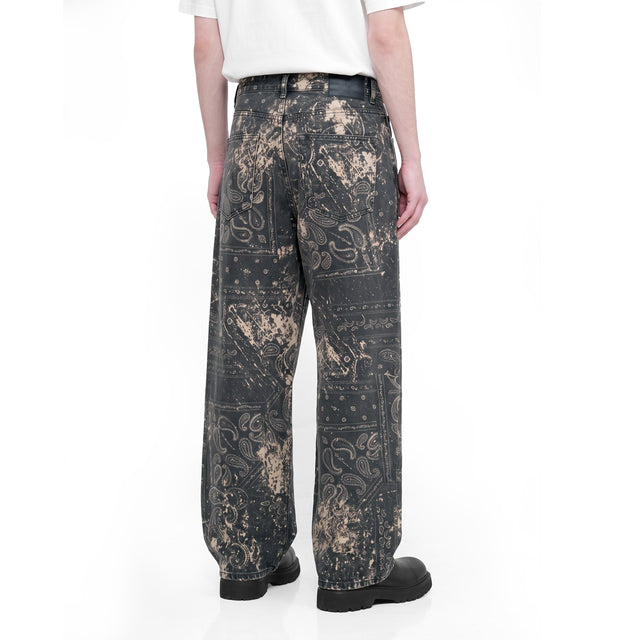 PAISLEY GRUNGE BAGGY BOTTOMS