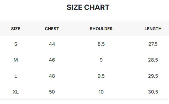 Size Guide