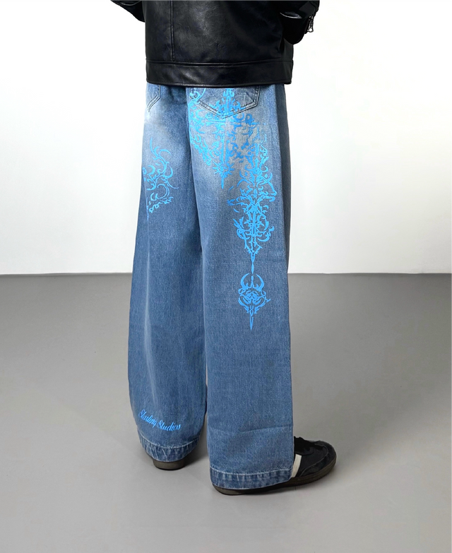 FROSTY BLUE DENIM
