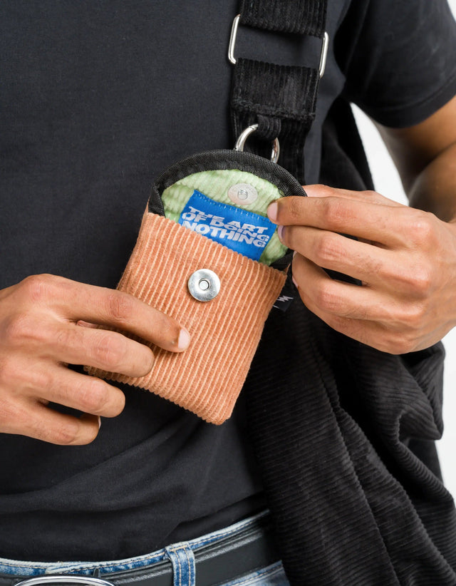 Corduroy Clip-On Earpod Pouch