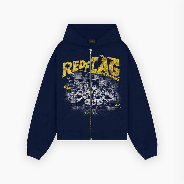 SINCITY ZIPPER HOODIE