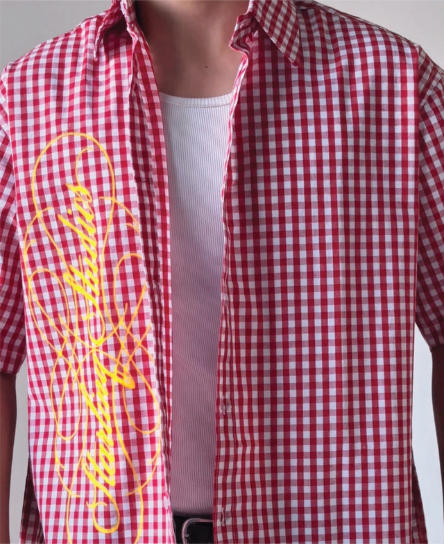 CHERRY RED SHIRT