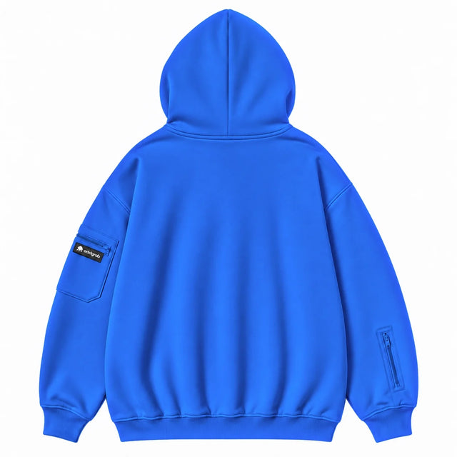 Electric Blue Eye Mask Hoodie
