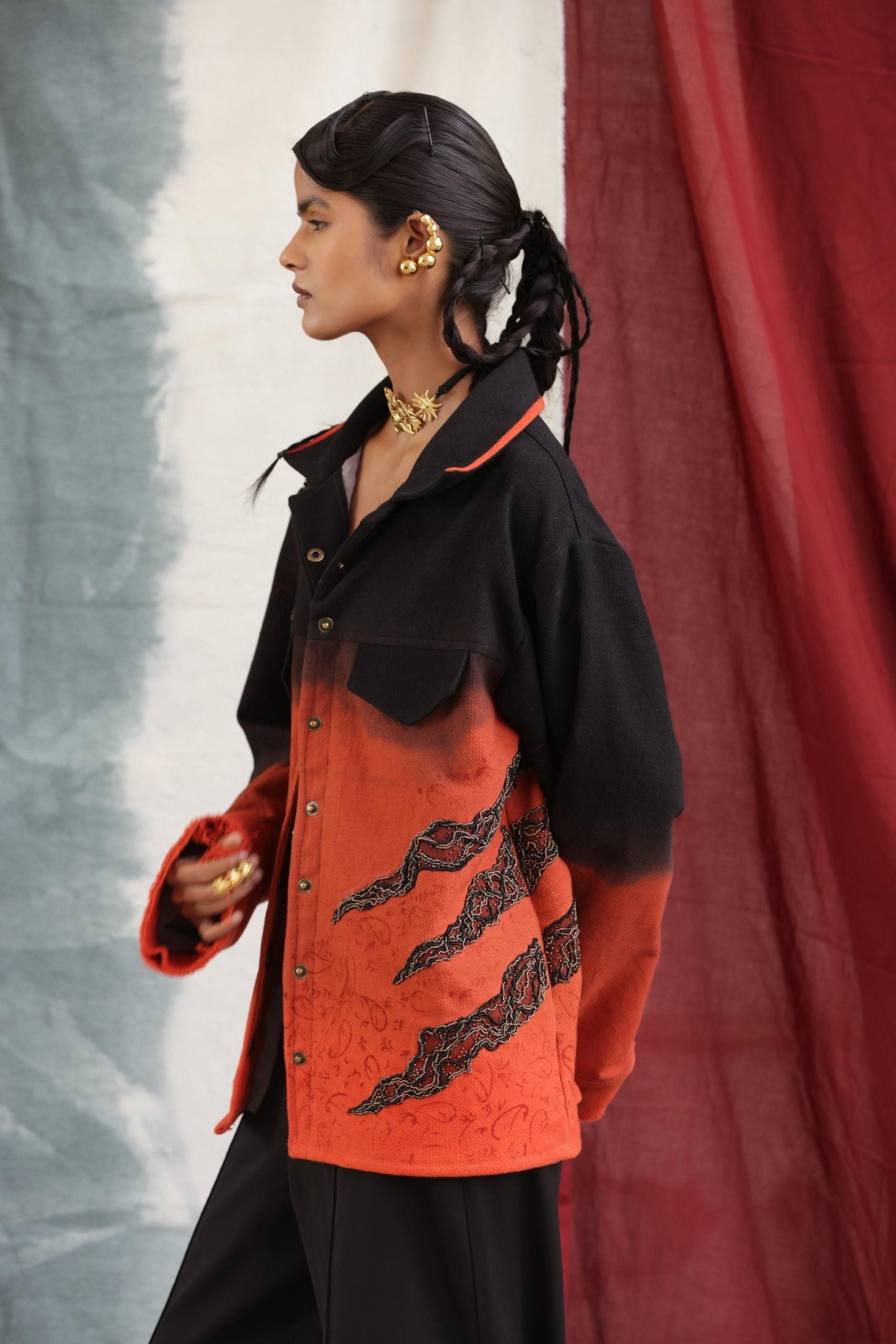 RUHANI HAND EMBROIDERED - JACKET