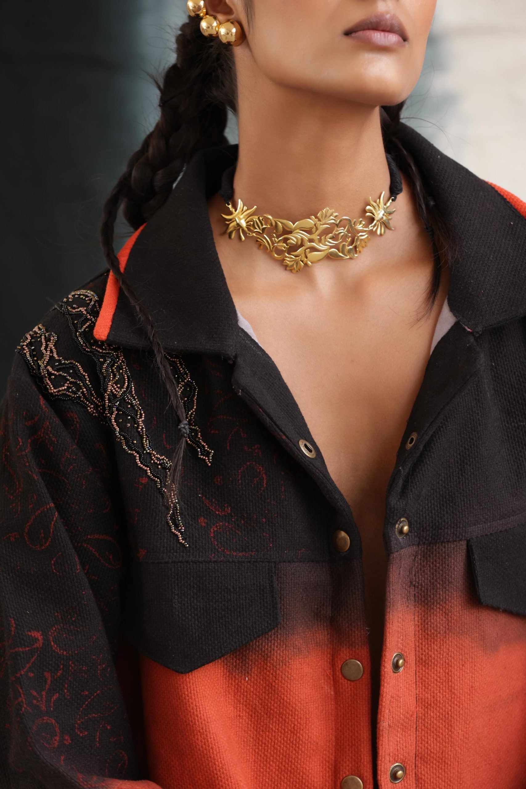 RUHANI HAND EMBROIDERED - JACKET