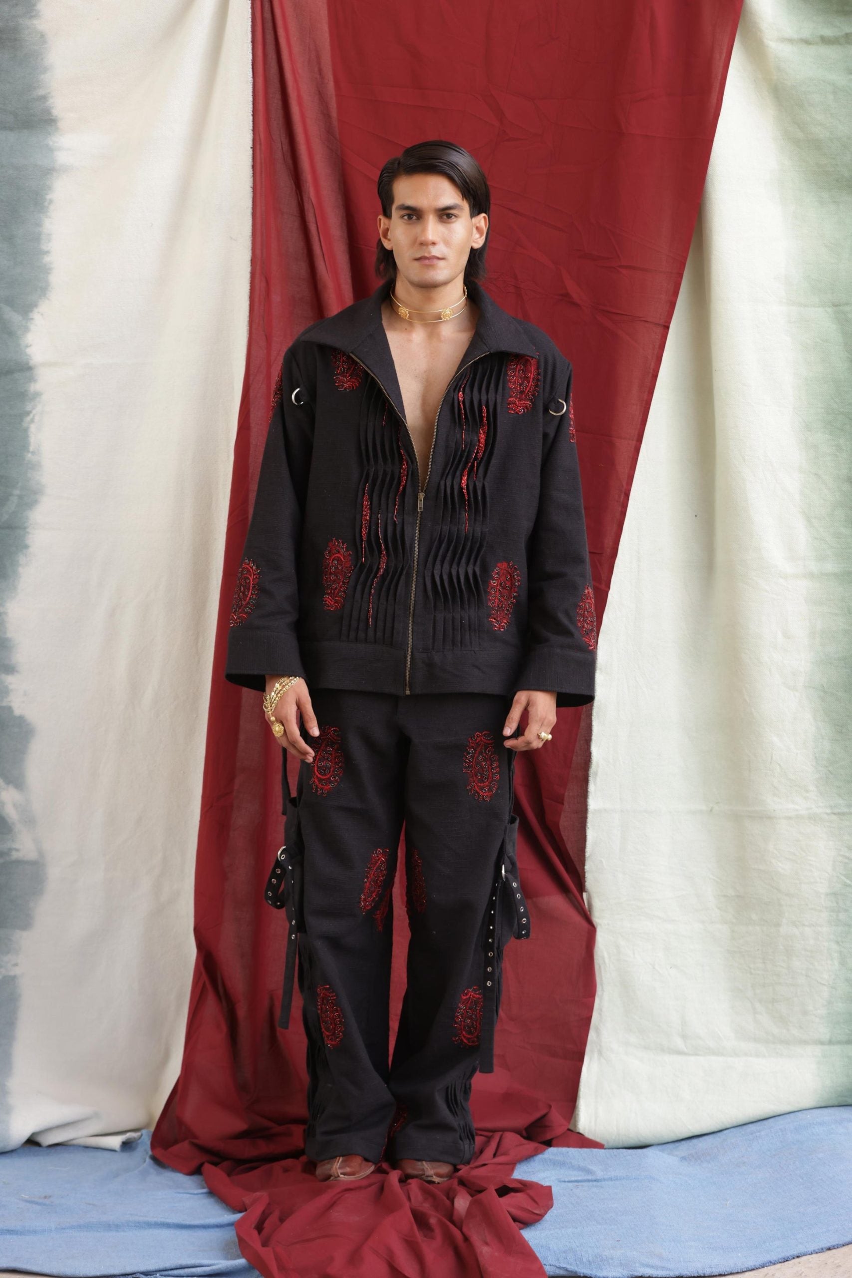 KALIDAS HAND EMBROIDERED - JACKET