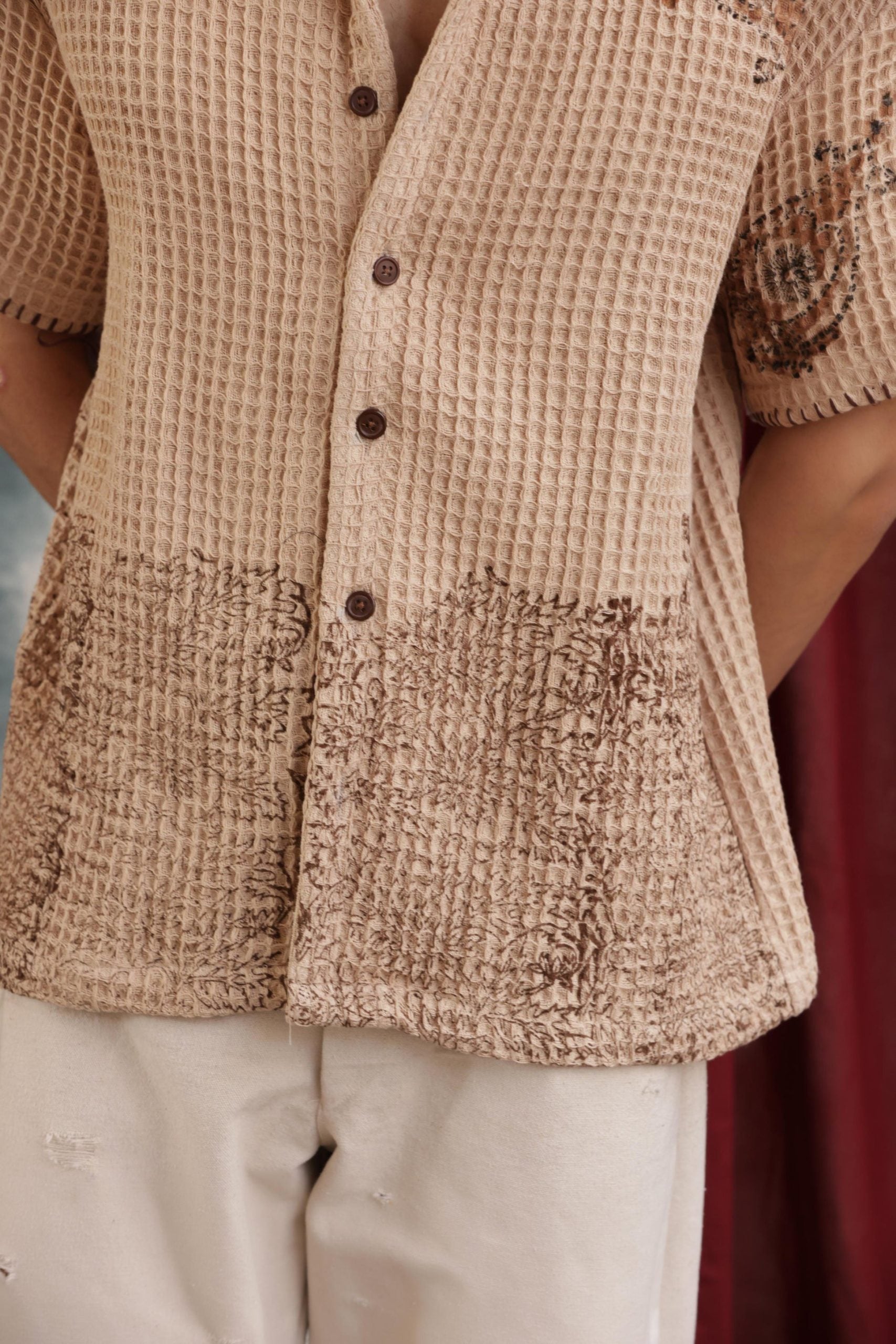 DHUNDH BLOCK PRINTED - SHIRT