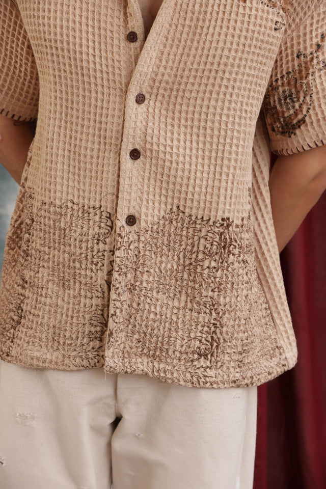DHUNDH BLOCK PRINTED - SHIRT