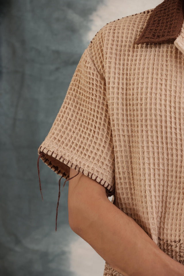 DHUNDH BLOCK PRINTED - SHIRT