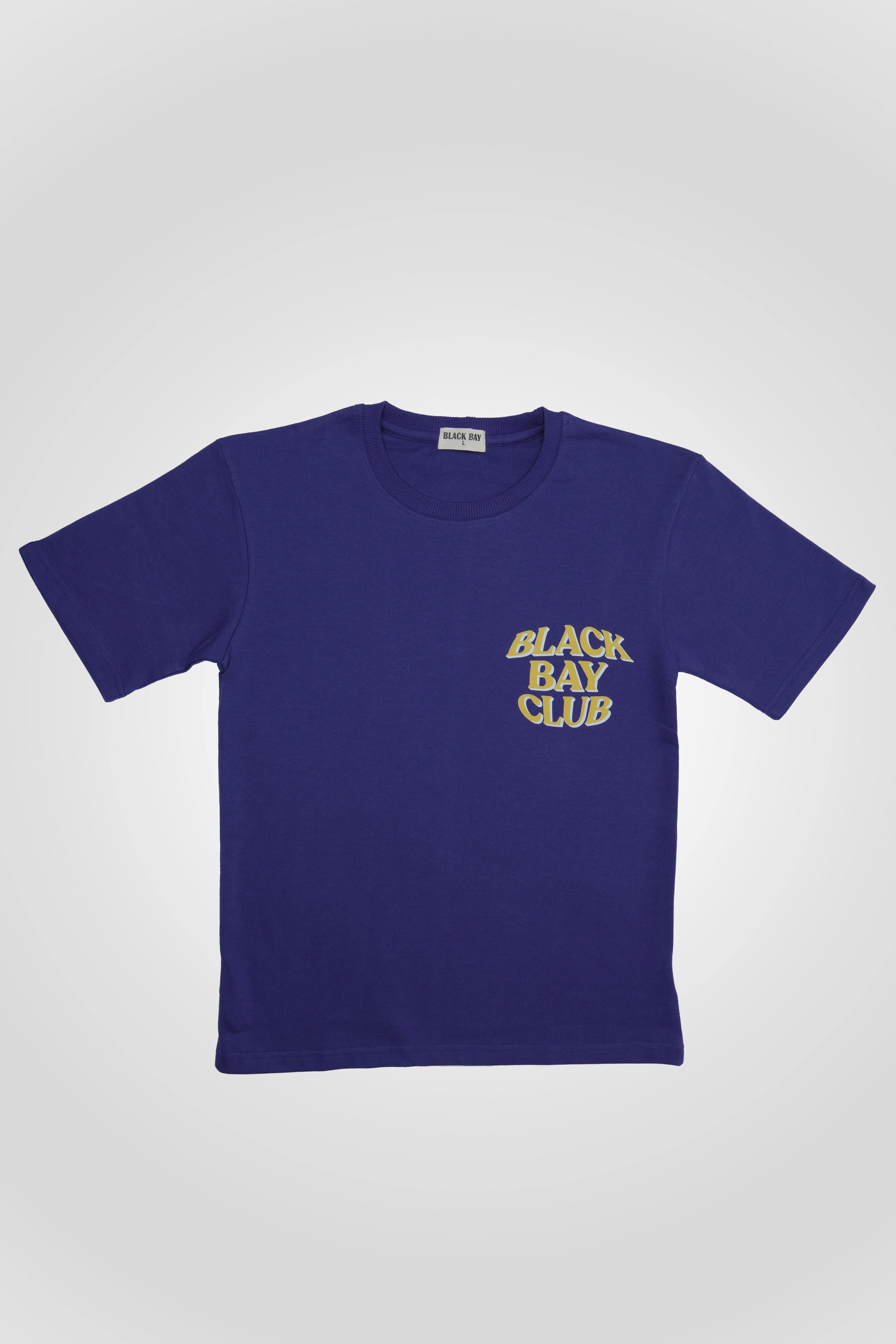 PURPLE NOCTURNAL T-SHIRT, BLACK BAY CLUB KIDS