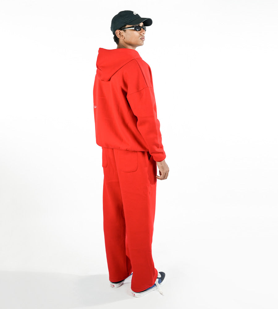 RED CO-ORD SET