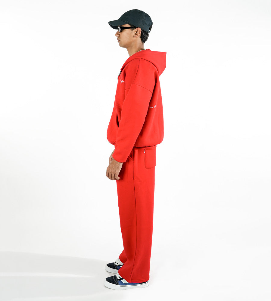 RED CO-ORD SET