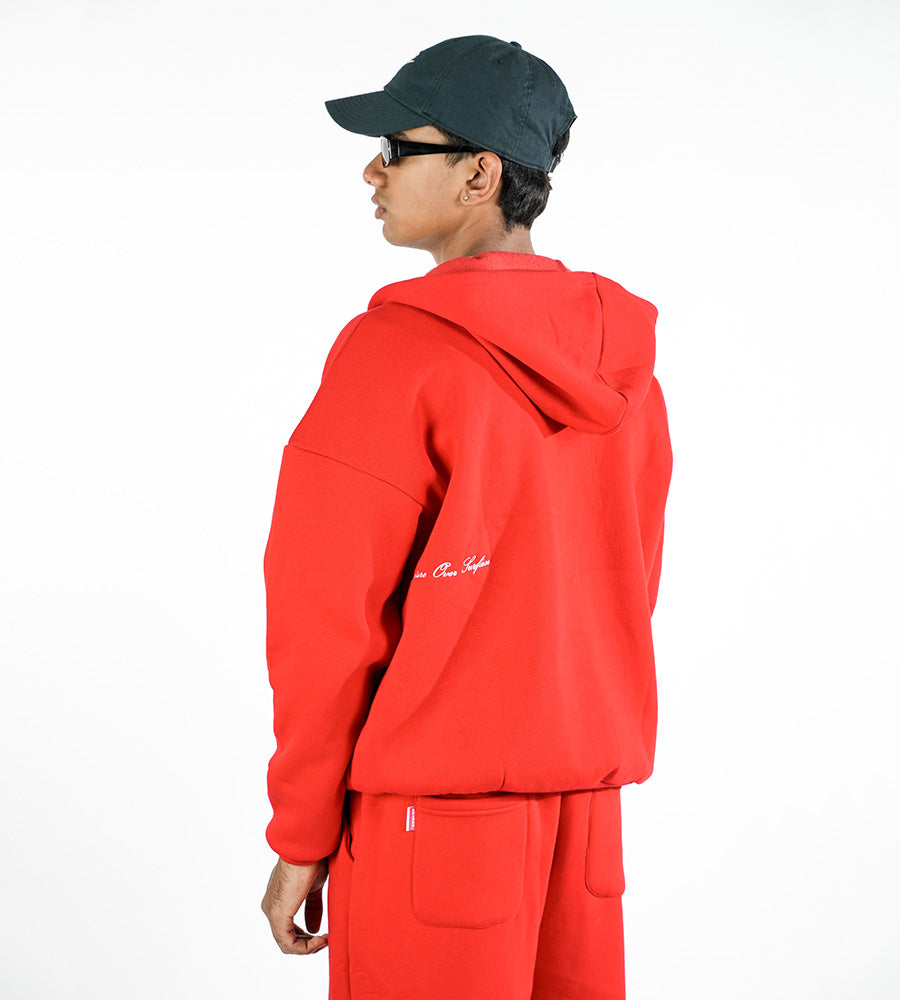 RED CO-ORD SET