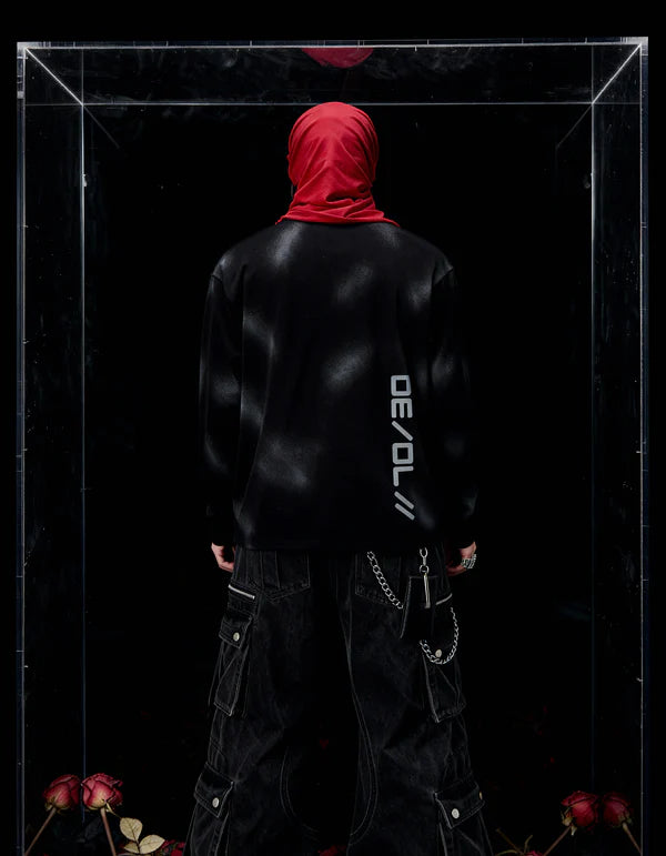 EYESORE [FULL-SLEEVE T-SHIRT] - BLACK