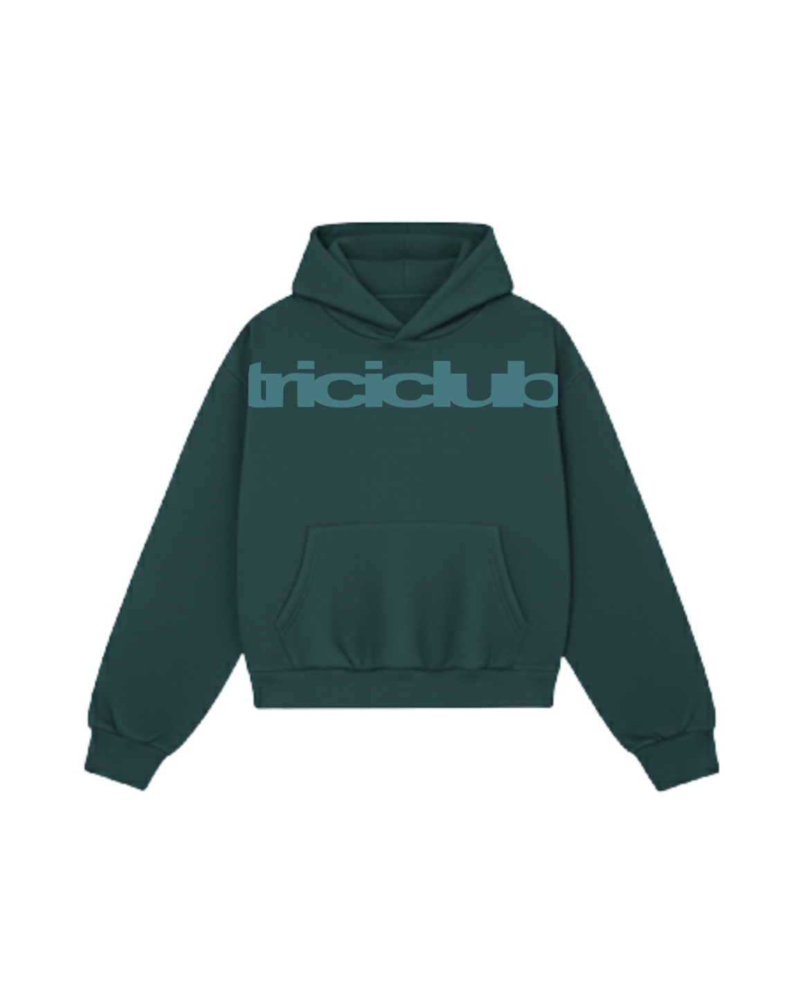 BASIC GREEN HOODIE [UNISEX]