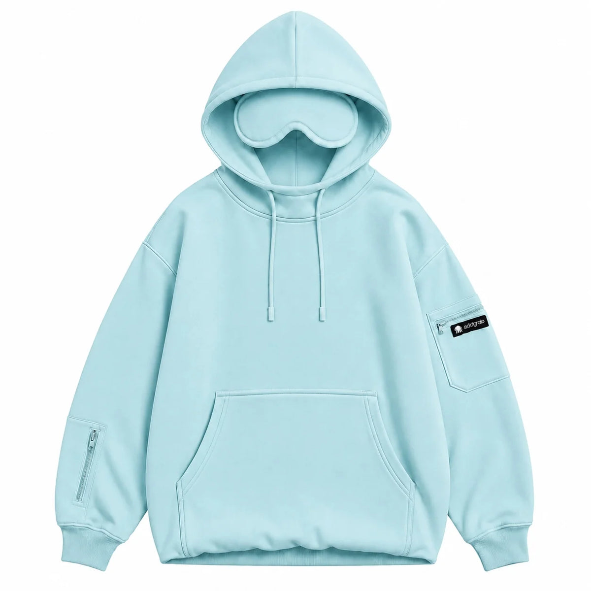 Cream Eye Mask Hoodie