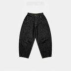 Noir Utility Baggy Jeans