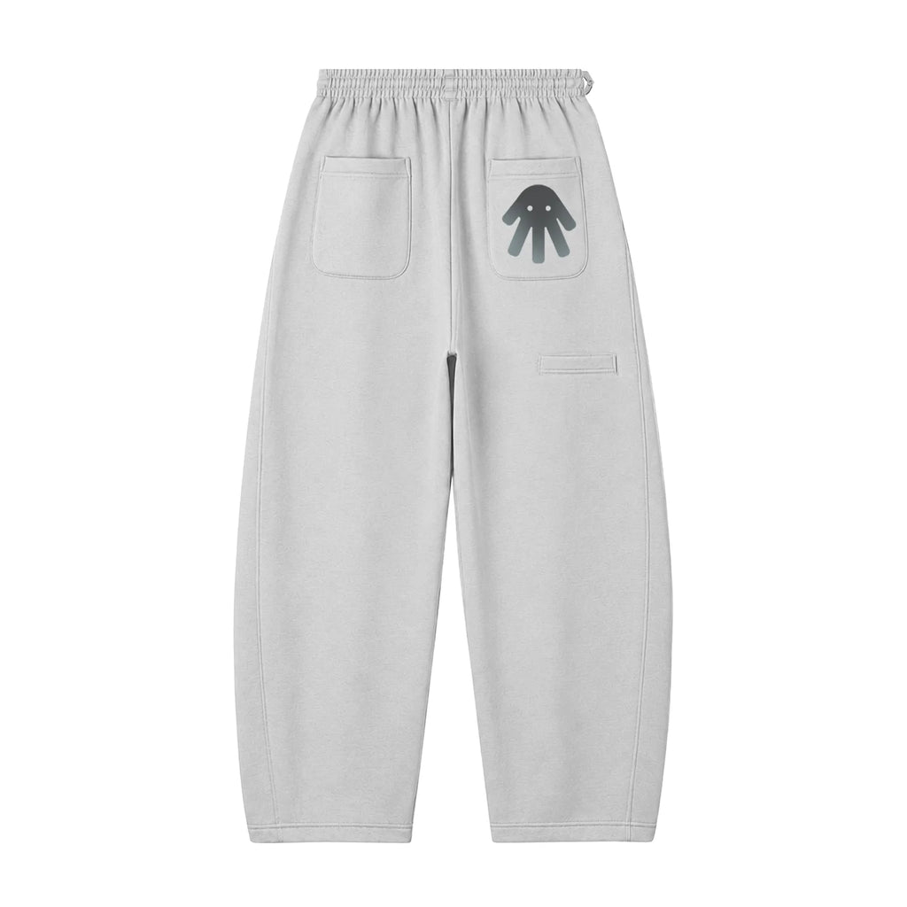Grey Utility Baggy Sweatpants