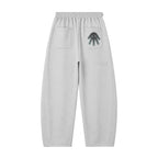 Grey Utility Baggy Sweatpants