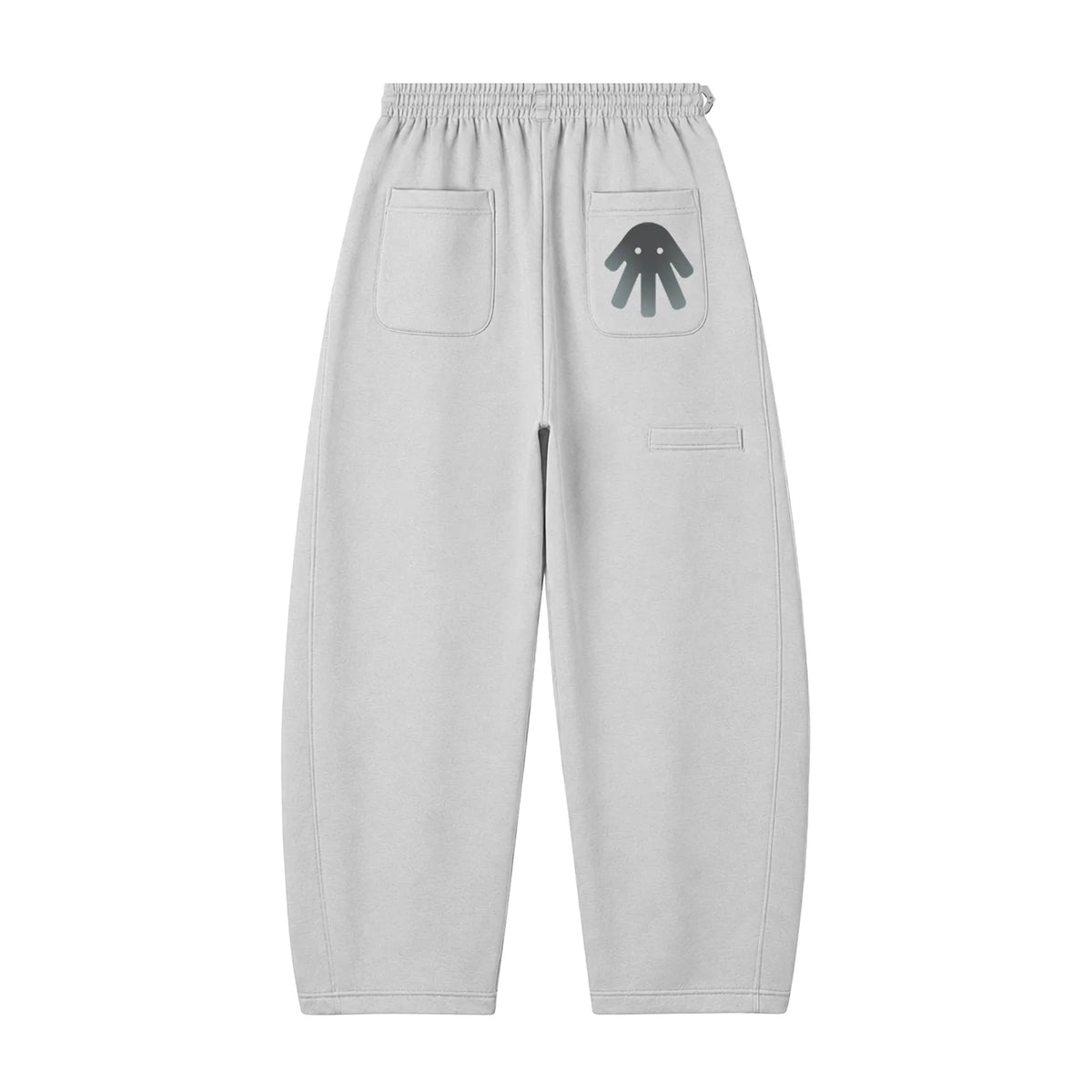 Grey Utility Baggy Sweatpants
