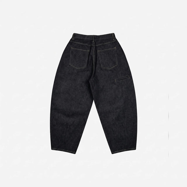 Noir Utility Baggy Jeans