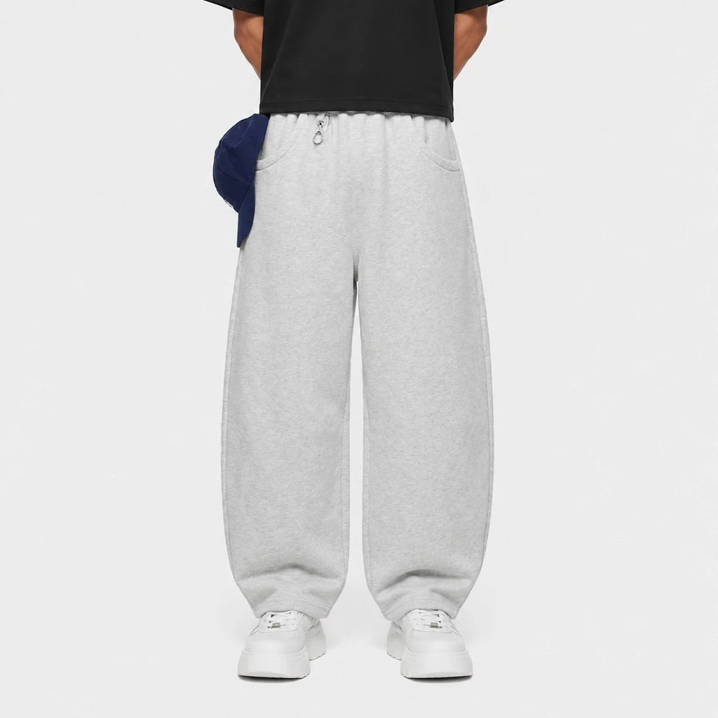 Grey Utility Baggy Sweatpants
