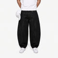 Noir Utility Baggy Jeans