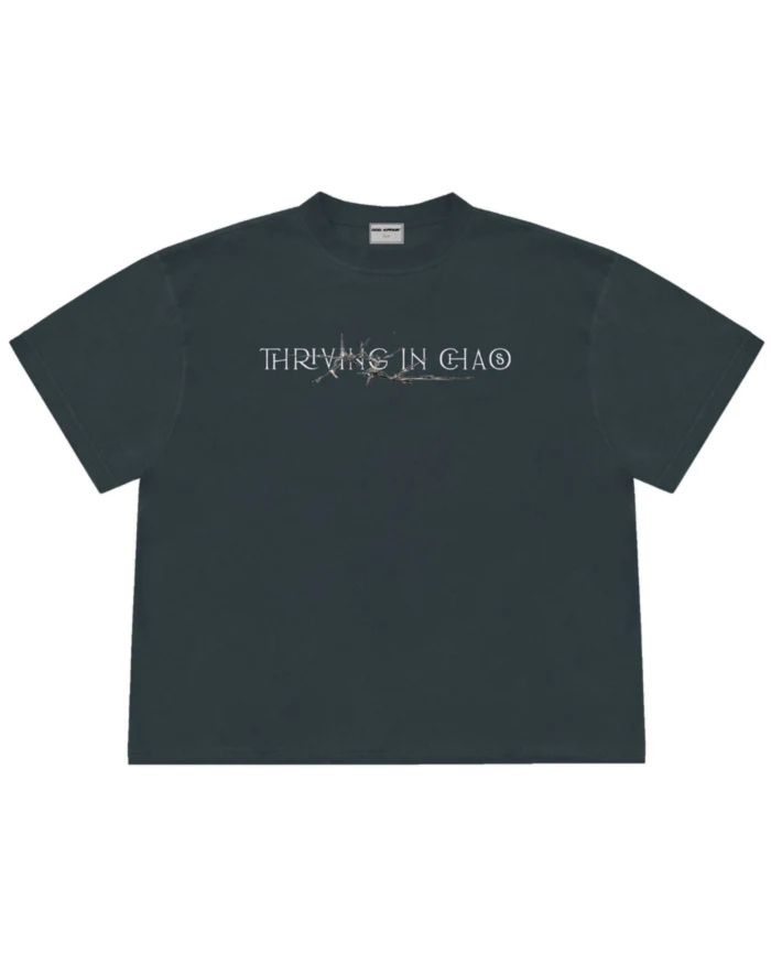CHAOS DARK GREY T-SHIRT