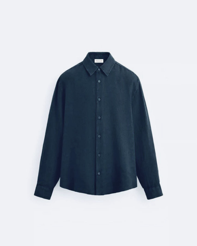 Relaxed linen shirt