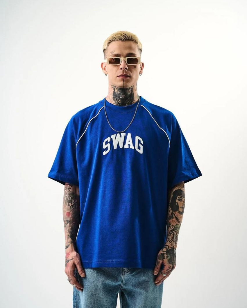 Jersey Number 5 Oversized T Shirt