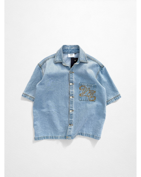 WESTERN BLUE DENIM SHIRT